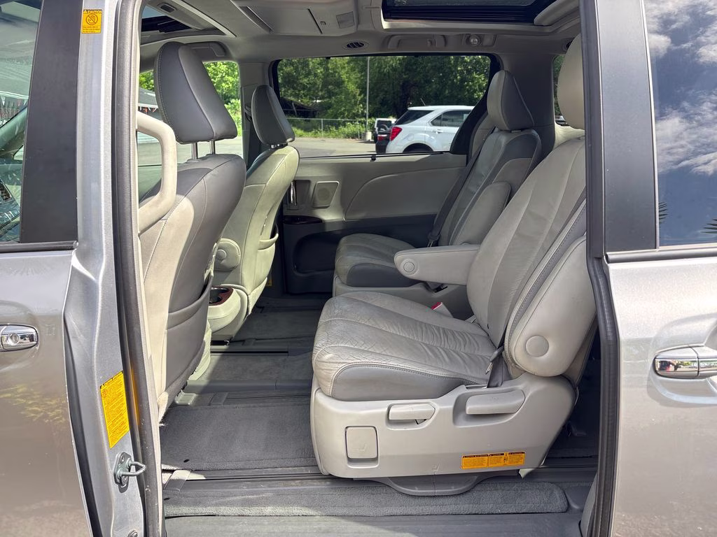 2011 Silver Sky Metallic Toyota Sienna Limited AWD Crossover