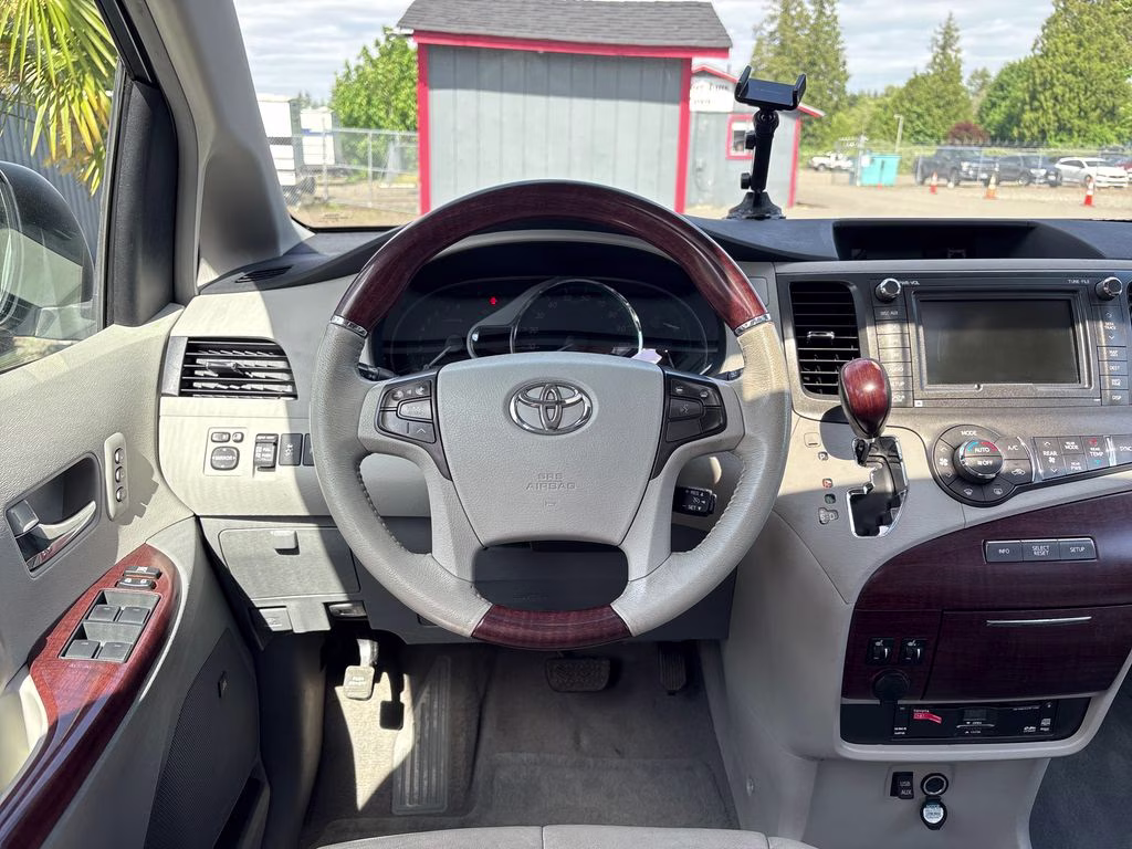 2011 Silver Sky Metallic Toyota Sienna Limited AWD Crossover