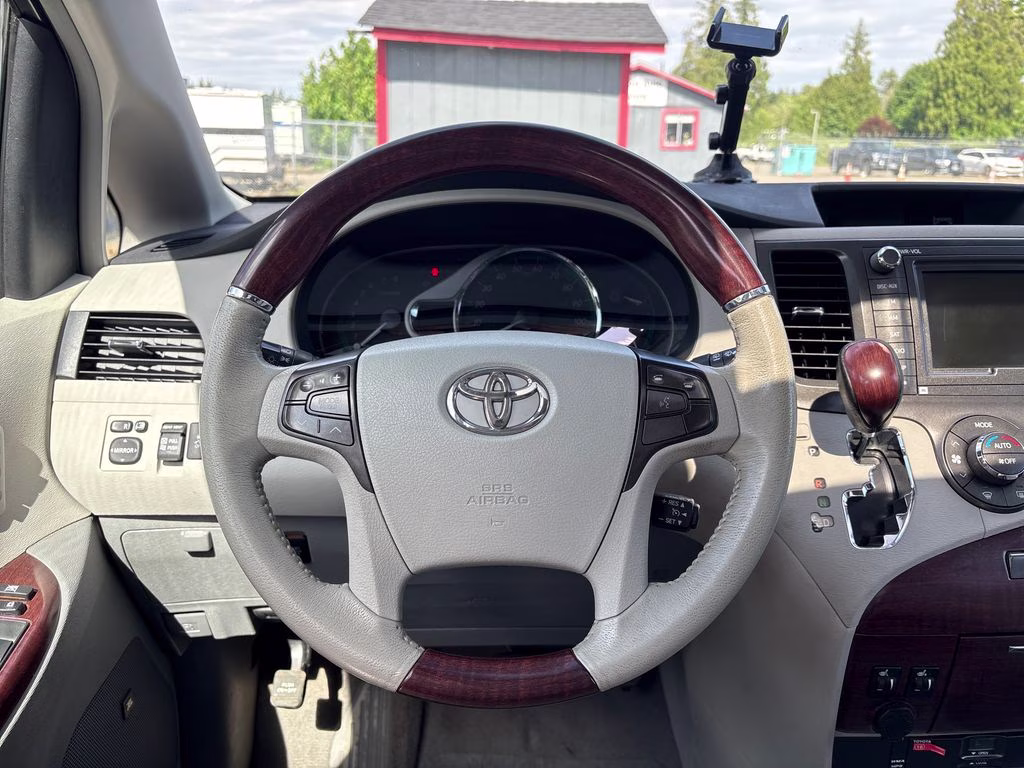 2011 Silver Sky Metallic Toyota Sienna Limited AWD Crossover