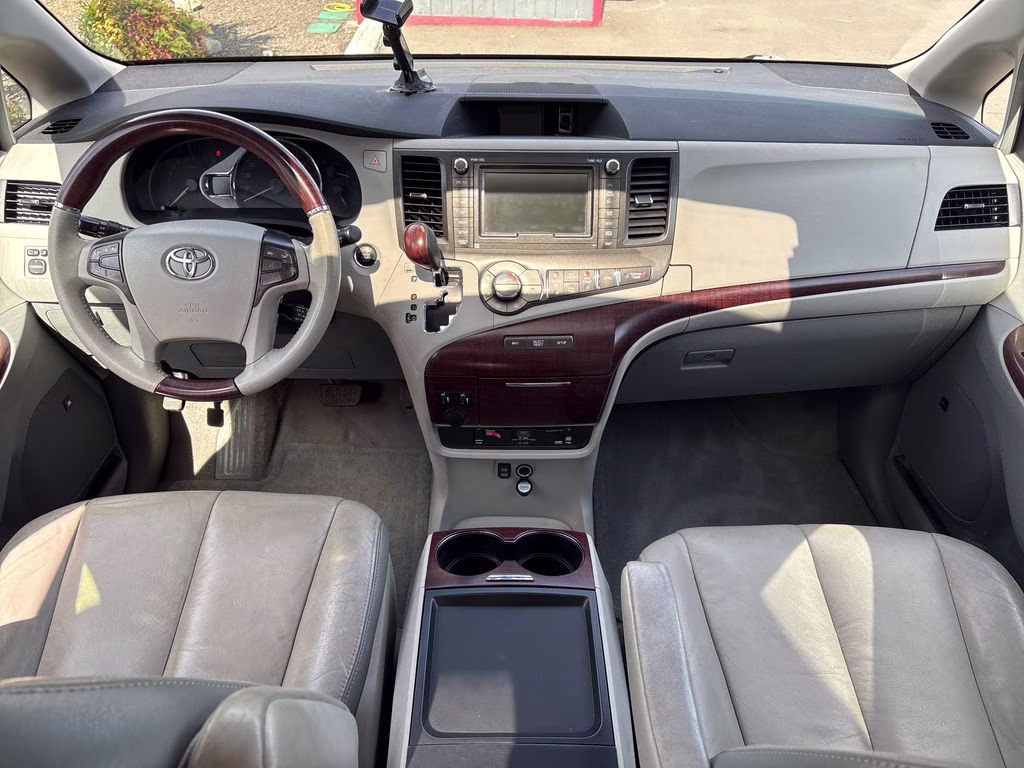 2011 Silver Sky Metallic Toyota Sienna Limited AWD Crossover