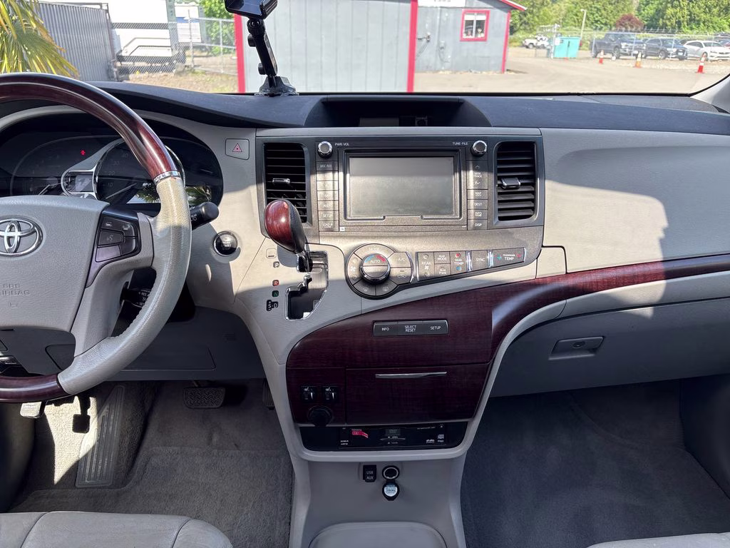 2011 Silver Sky Metallic Toyota Sienna Limited AWD Crossover
