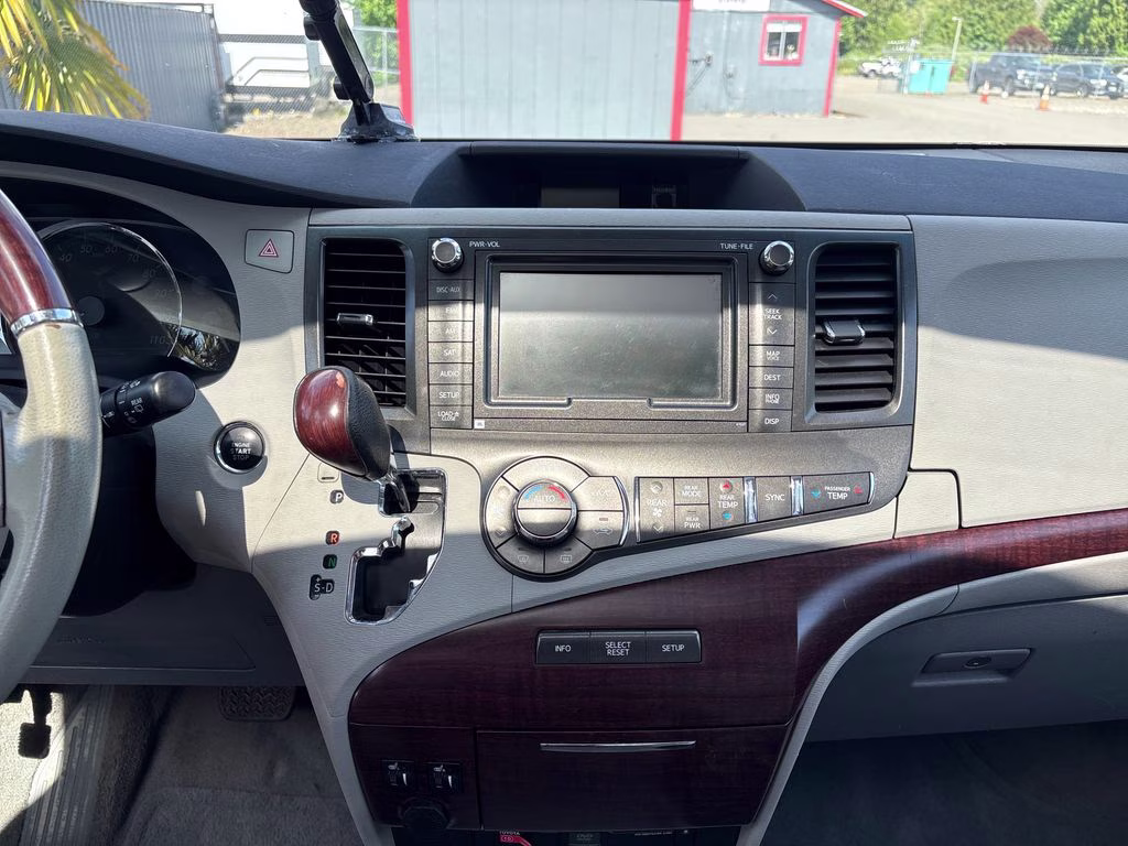 2011 Silver Sky Metallic Toyota Sienna Limited AWD Crossover