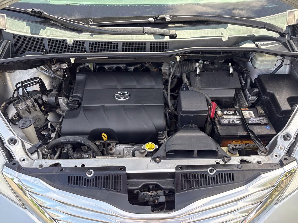 2011 Silver Sky Metallic Toyota Sienna Limited AWD Crossover