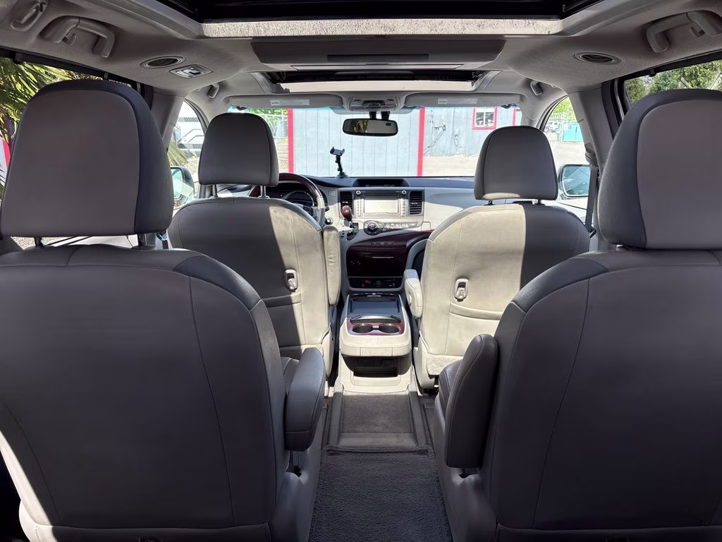 2011 Silver Sky Metallic Toyota Sienna Limited AWD Crossover