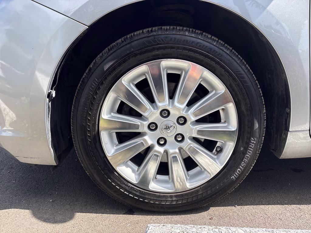 2011 Silver Sky Metallic Toyota Sienna Limited AWD Crossover