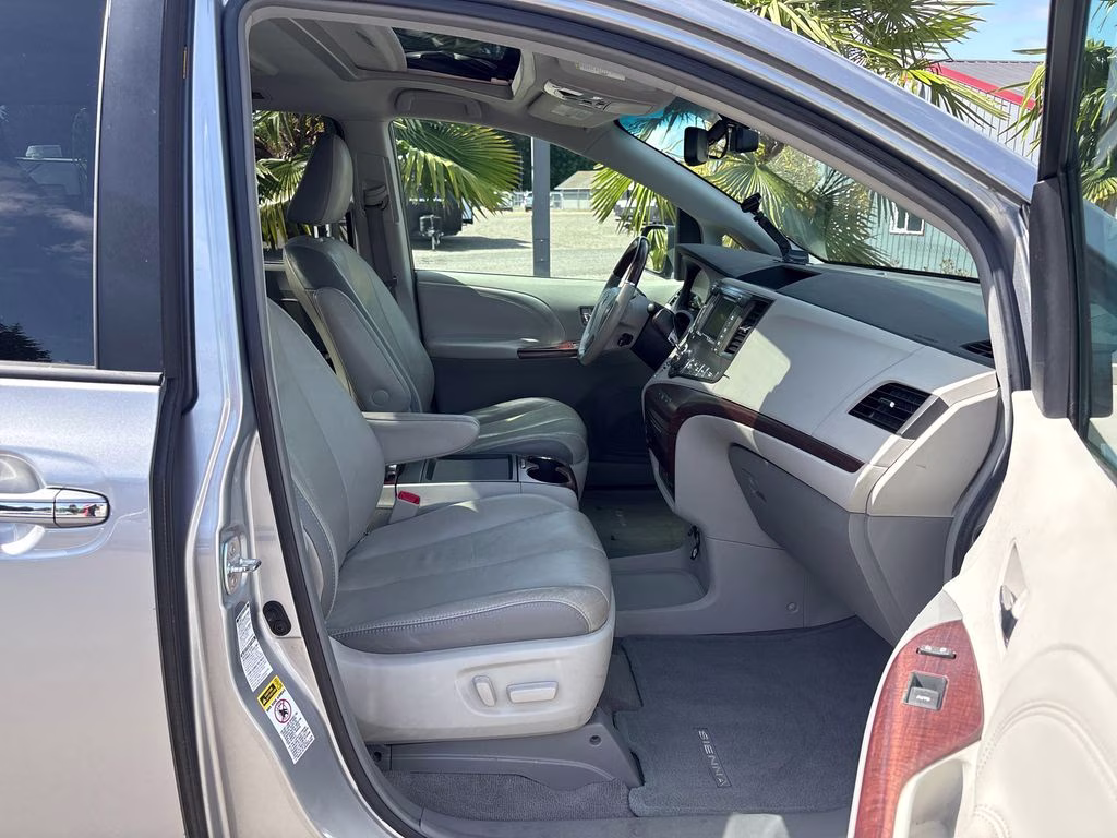 2011 Silver Sky Metallic Toyota Sienna Limited AWD Crossover