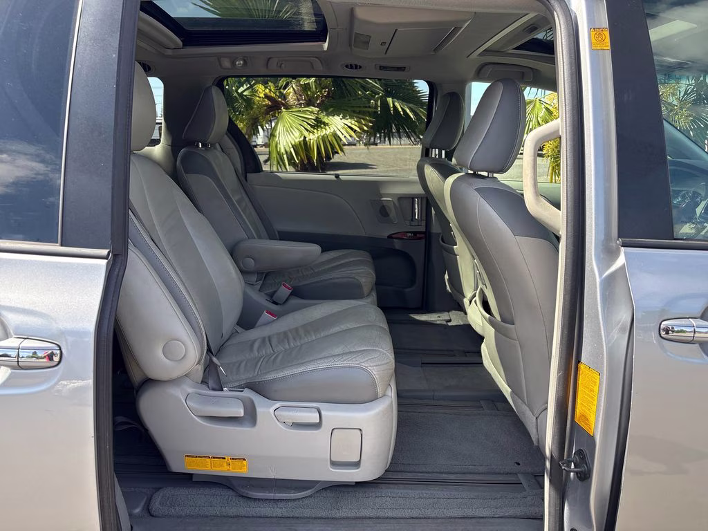 2011 Silver Sky Metallic Toyota Sienna Limited AWD Crossover