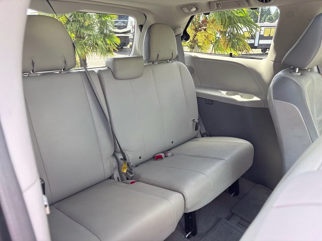 2011 Silver Sky Metallic Toyota Sienna Limited AWD Crossover