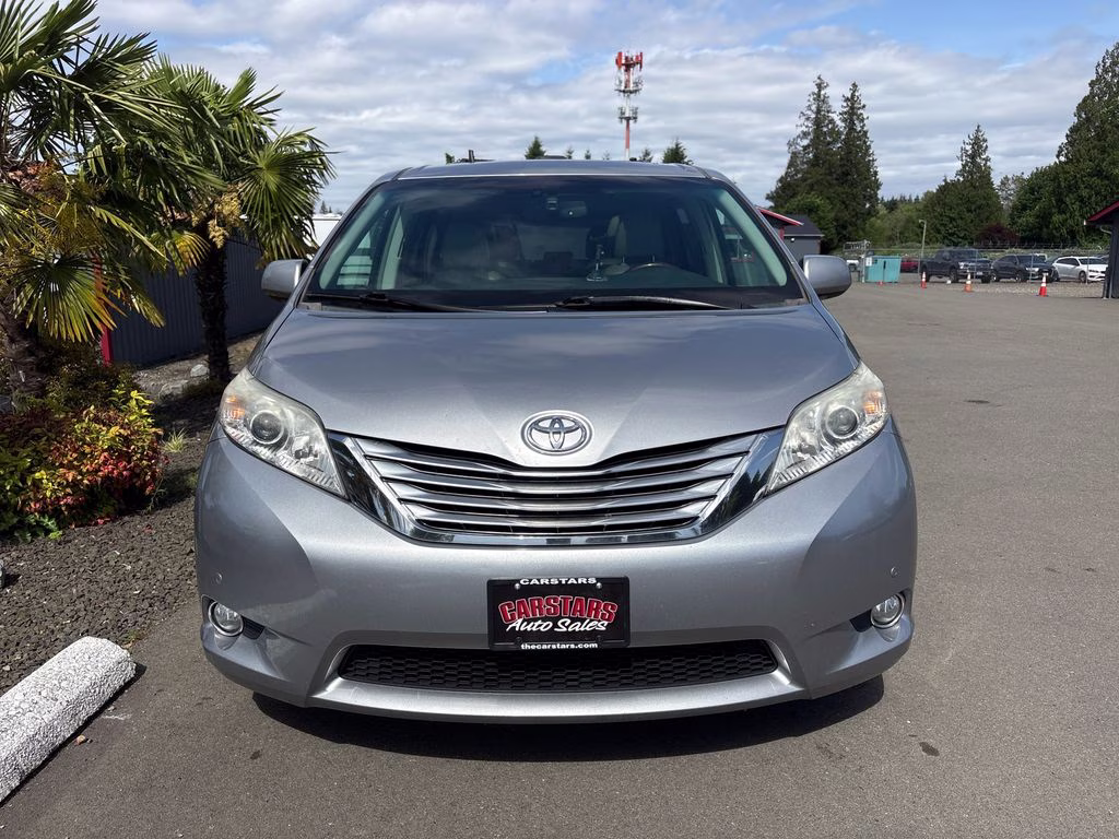 2011 Silver Sky Metallic Toyota Sienna Limited AWD Crossover