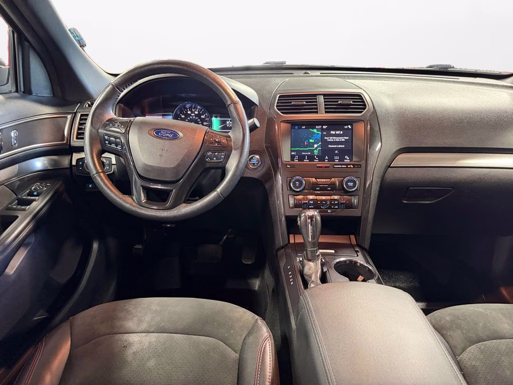 2019 Blue Metallic Ford Explorer XLT Sport Appearance w/Tow Pkg 4X4 SUV
