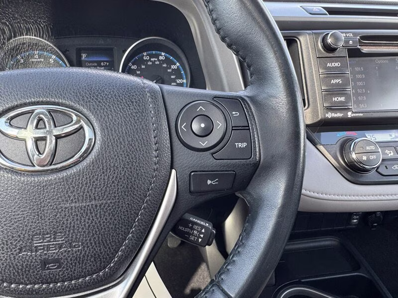 2017 Magnetic Gray Metallic Toyota RAV4 XLE AWD SUV