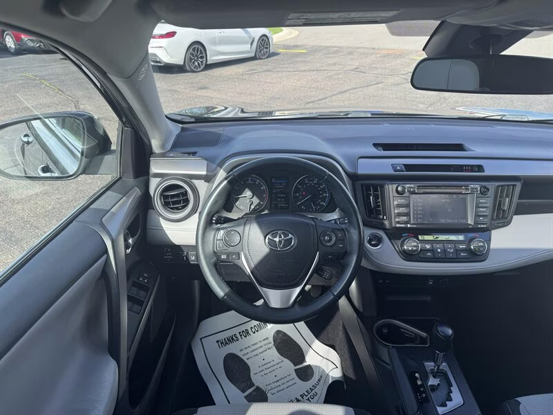 2017 Magnetic Gray Metallic Toyota RAV4 XLE AWD SUV