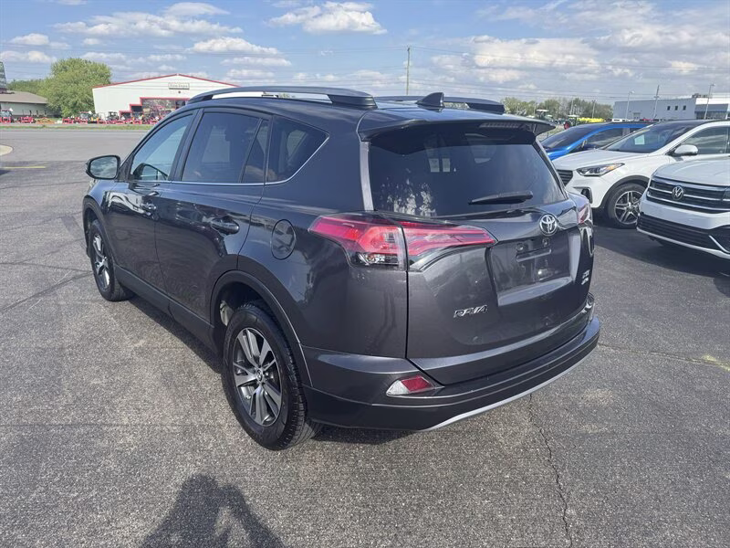 2017 Magnetic Gray Metallic Toyota RAV4 XLE AWD SUV