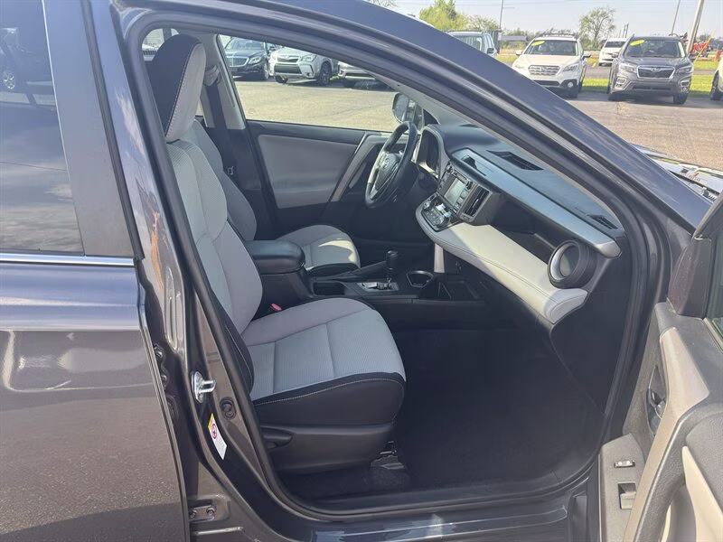 2017 Magnetic Gray Metallic Toyota RAV4 XLE AWD SUV
