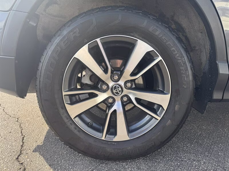 2017 Magnetic Gray Metallic Toyota RAV4 XLE AWD SUV