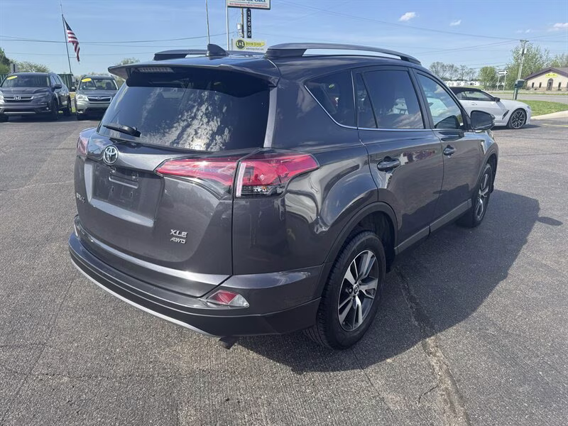2017 Magnetic Gray Metallic Toyota RAV4 XLE AWD SUV