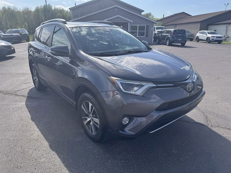 2017 Magnetic Gray Metallic Toyota RAV4 XLE AWD SUV