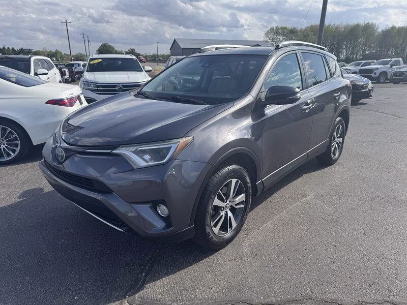2017 Magnetic Gray Metallic Toyota RAV4 XLE AWD SUV