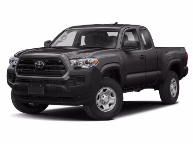 2019 Magnetic Gray Metallic Toyota Tacoma SR5 V6 4X4 Truck