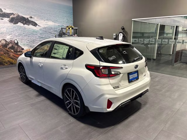 2026 Crystal White Pearl Subaru Impreza Sport AWD Hatchback