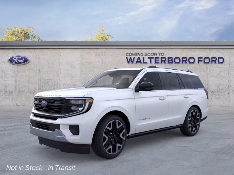 2026 Star White Metallic Tri-Coat Ford Expedition Platinum 4X4 SUV