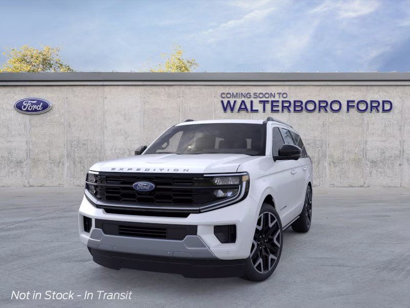 2026 Star White Metallic Tri-Coat Ford Expedition Platinum 4X4 SUV
