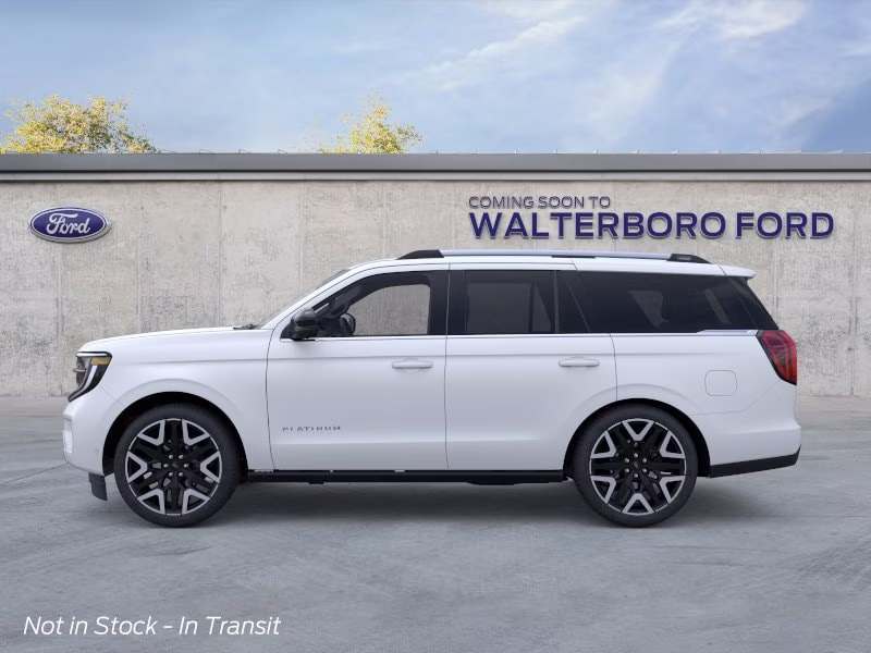 2026 Star White Metallic Tri-Coat Ford Expedition Platinum 4X4 SUV