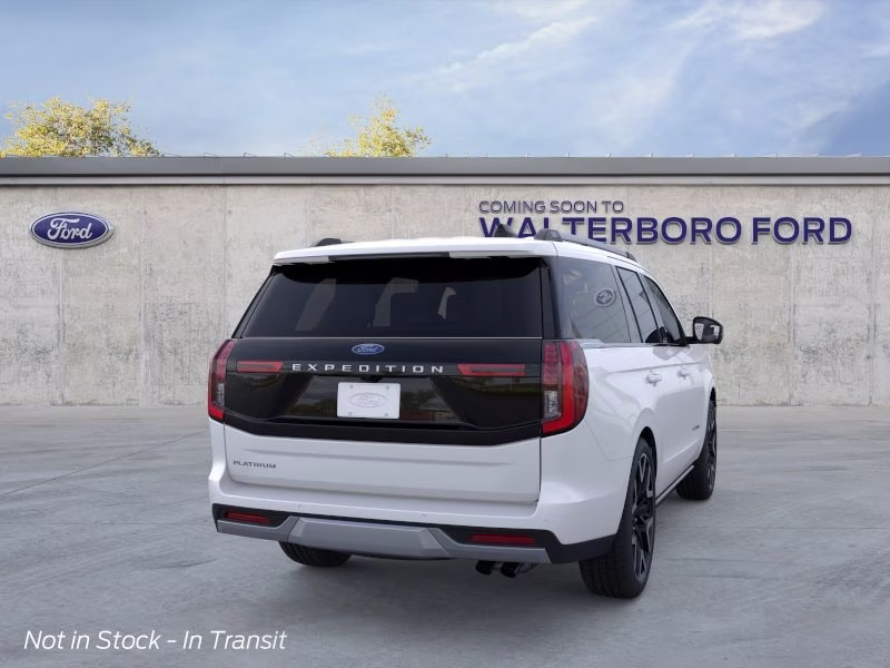 2026 Star White Metallic Tri-Coat Ford Expedition Platinum 4X4 SUV