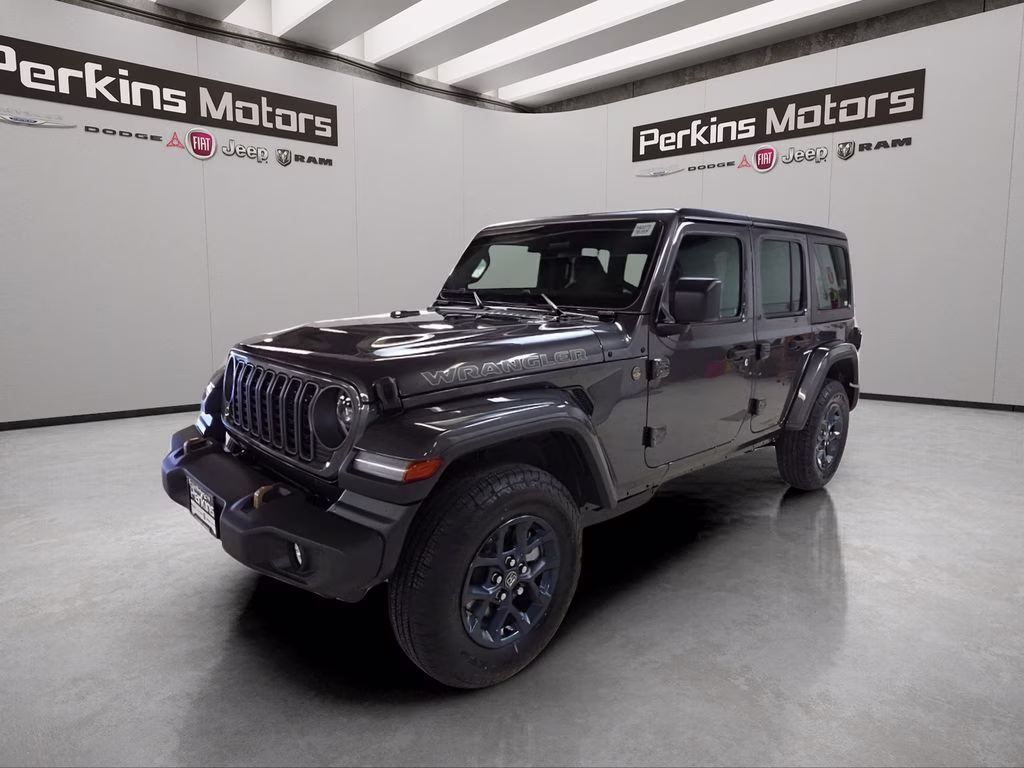 2026 Granite Crystal Metallic Clearcoat Jeep Wrangler 4X4 SUV