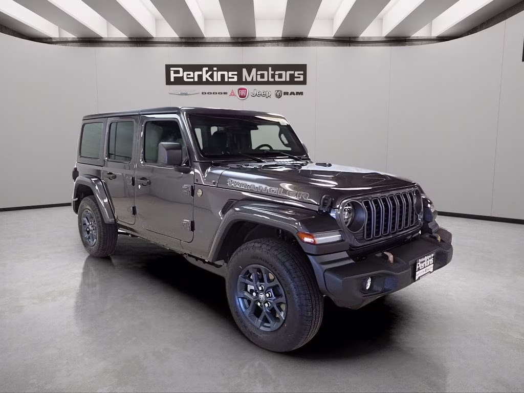 2026 Granite Crystal Metallic Clearcoat Jeep Wrangler 4X4 SUV