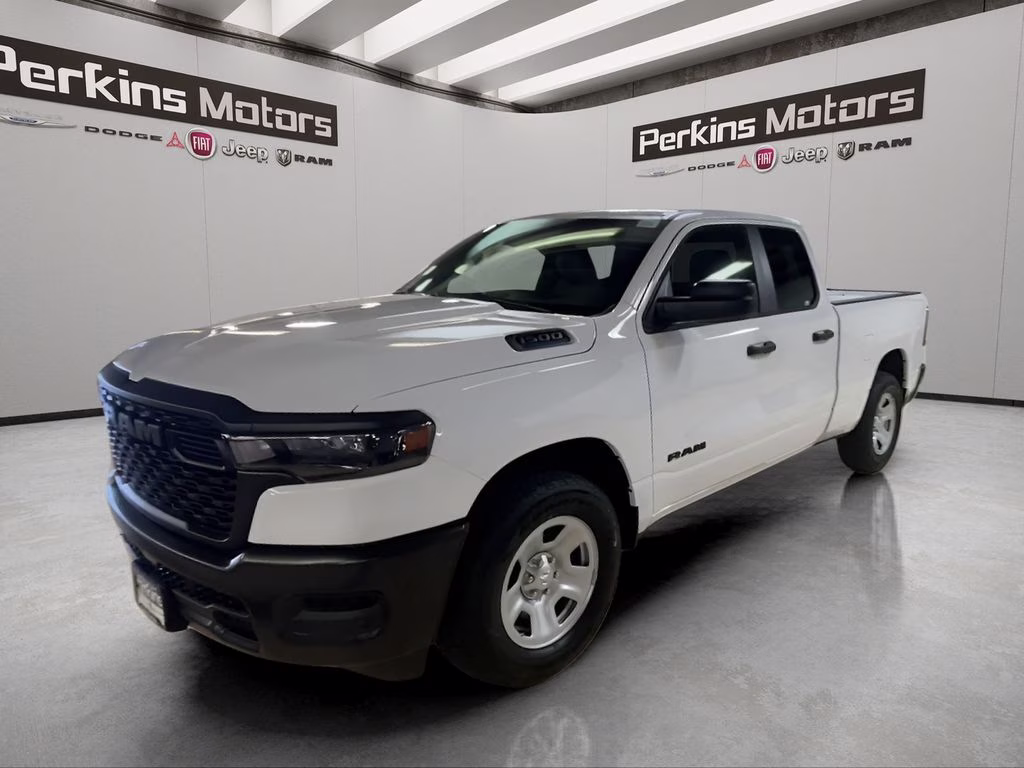 2026 Bright White Clearcoat Ram 1500 Tradesman 4X4 Truck
