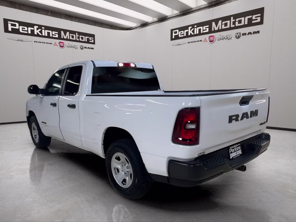 2026 Bright White Clearcoat Ram 1500 Tradesman 4X4 Truck