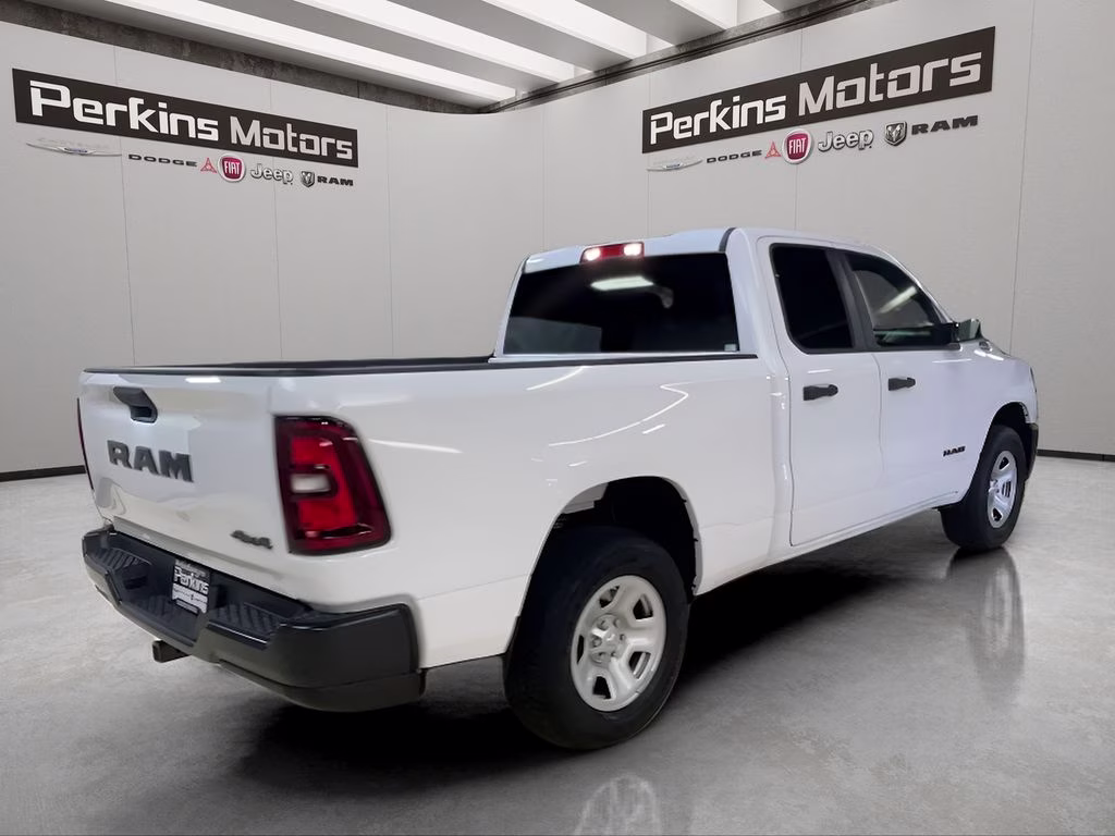 2026 Bright White Clearcoat Ram 1500 Tradesman 4X4 Truck
