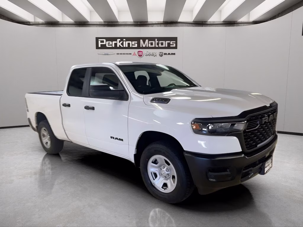 2026 Bright White Clearcoat Ram 1500 Tradesman 4X4 Truck