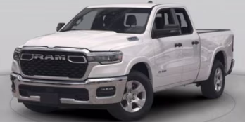 2026 Bright White Clear-Coat Exterior Paint Ram 1500 TRADESMAN 4X4 Truck