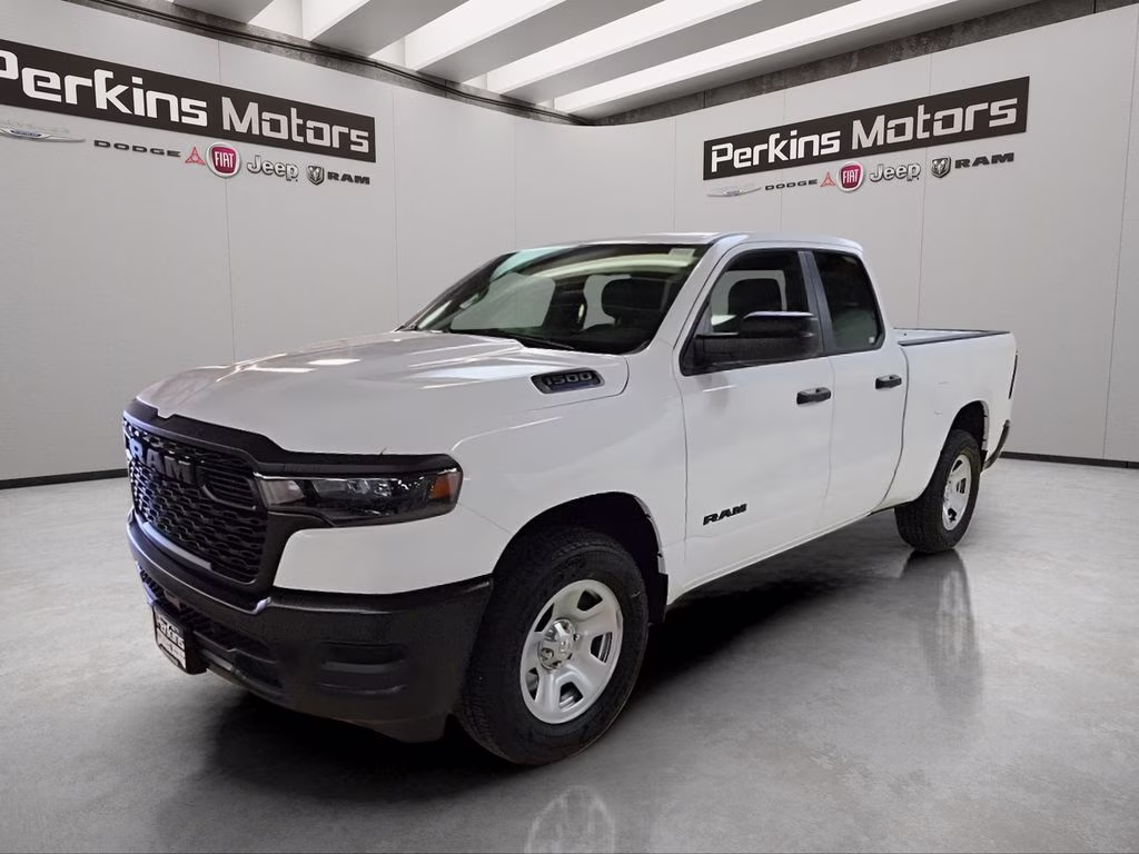 2026 Bright White Clearcoat Ram 1500 Tradesman 4X4 Truck