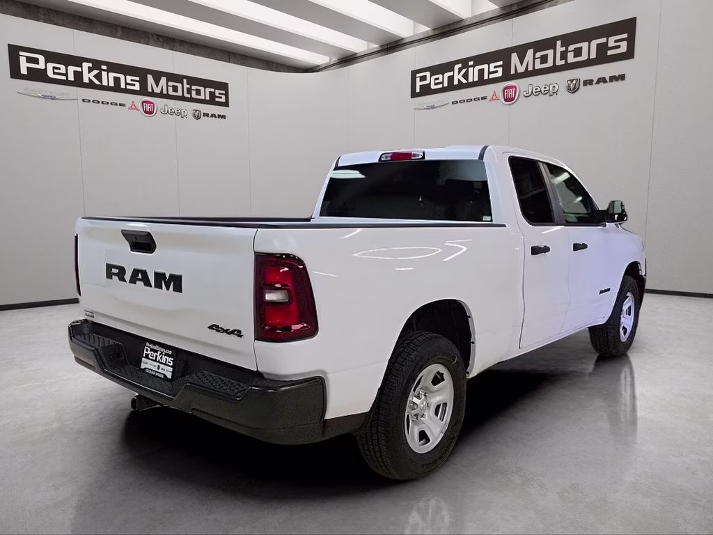 2026 Bright White Clearcoat Ram 1500 Tradesman 4X4 Truck