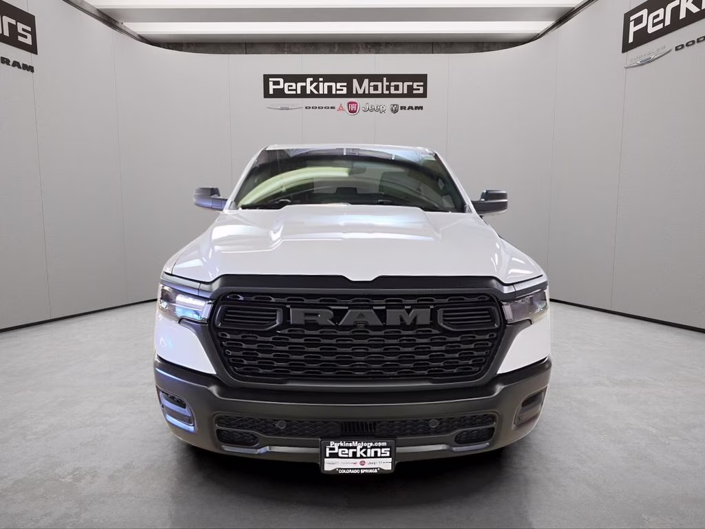 2026 Bright White Clearcoat Ram 1500 Tradesman 4X4 Truck