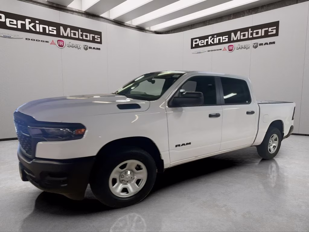 2026 Bright White Clearcoat Ram 1500 Tradesman 4X4 Truck