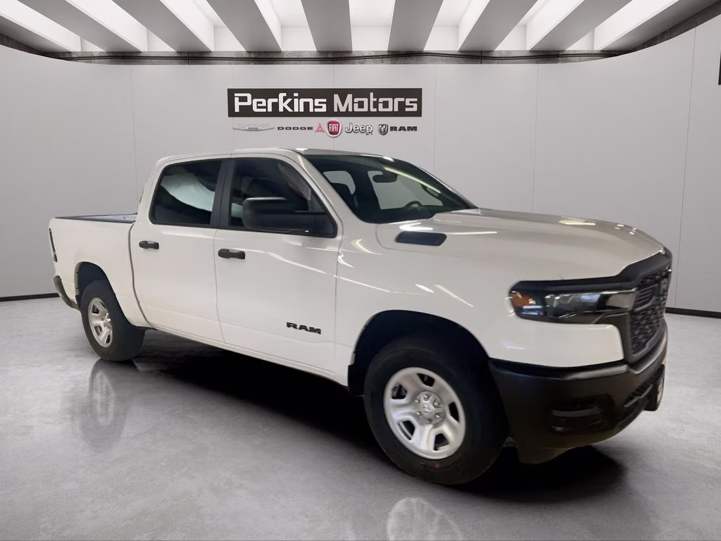 2026 Bright White Clearcoat Ram 1500 Tradesman 4X4 Truck