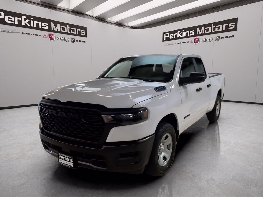 2026 Bright White Clearcoat Ram 1500 Tradesman 4X4 Truck
