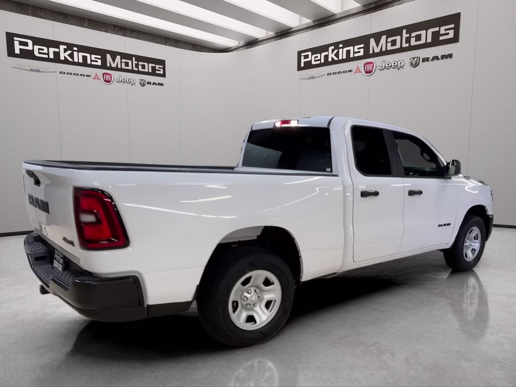 2026 Bright White Clearcoat Ram 1500 Tradesman 4X4 Truck