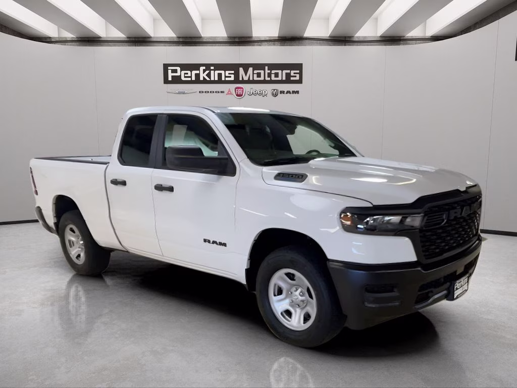 2026 Bright White Clearcoat Ram 1500 Tradesman 4X4 Truck