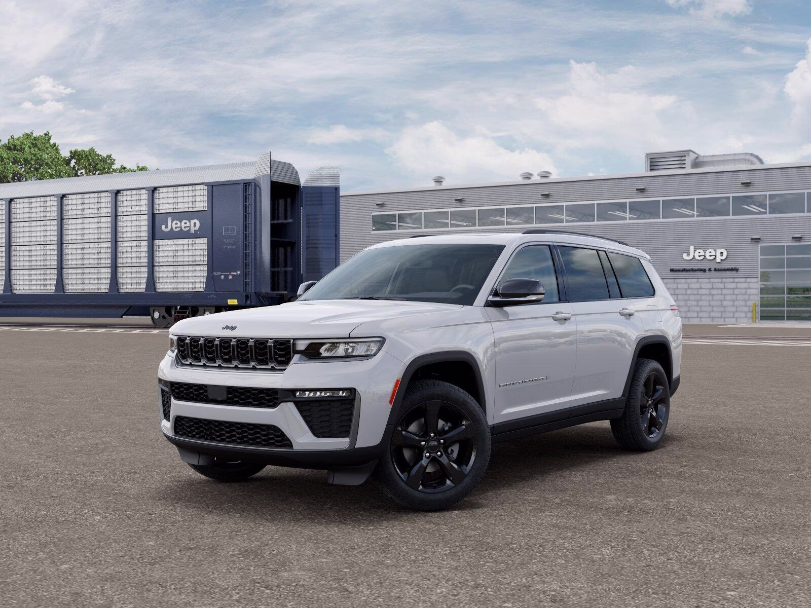 2026 Bright White Clear Coat Jeep Grand Cherokee L Grand Cherokee Limited 4x4 4X4 SUV