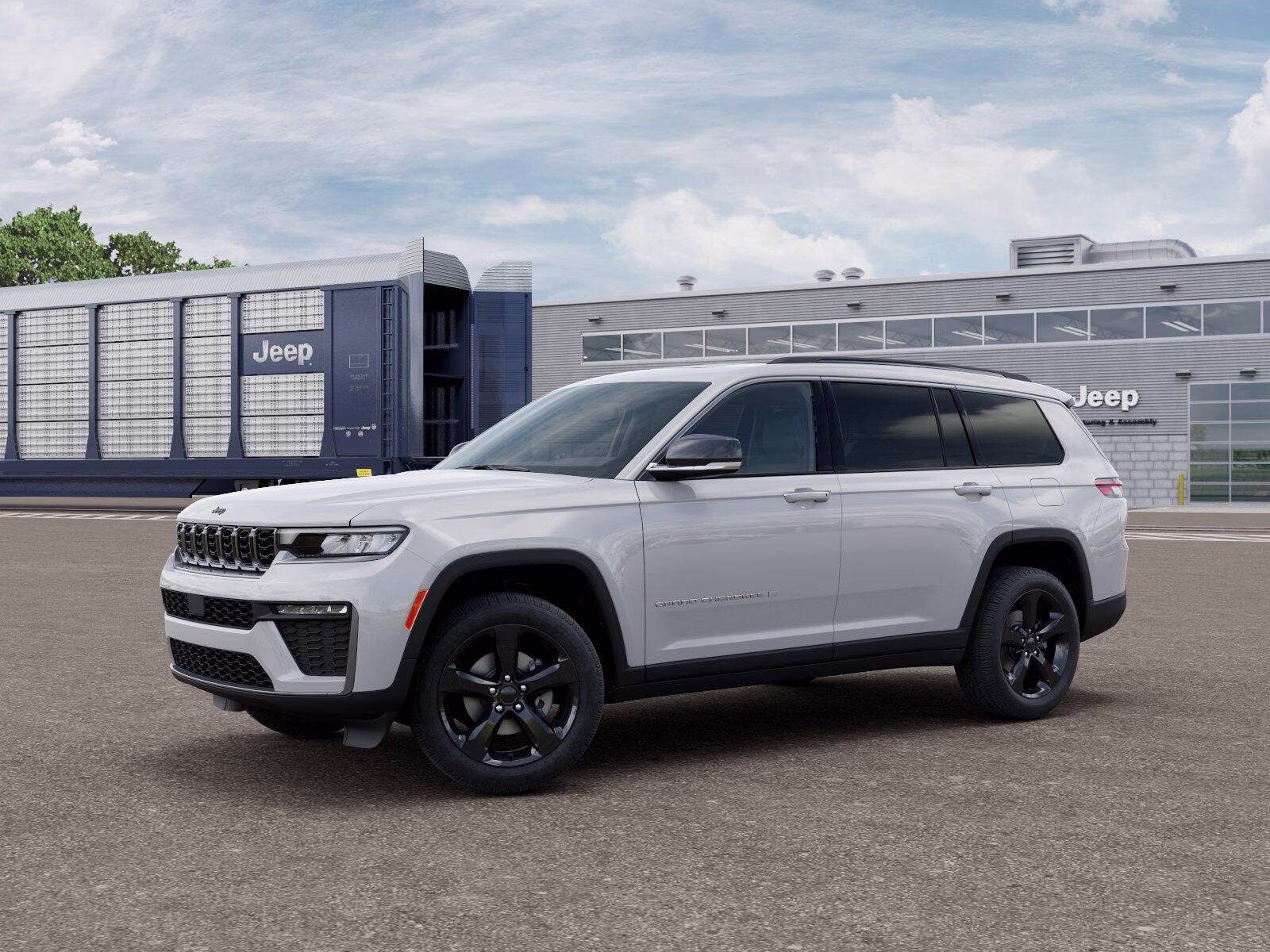 2026 Bright White Clear Coat Jeep Grand Cherokee L Grand Cherokee Limited 4x4 4X4 SUV