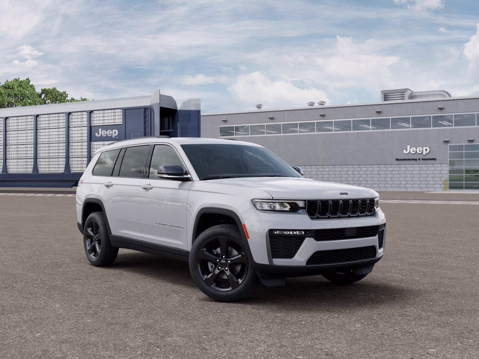 2026 Bright White Clear Coat Jeep Grand Cherokee L Grand Cherokee Limited 4x4 4X4 SUV