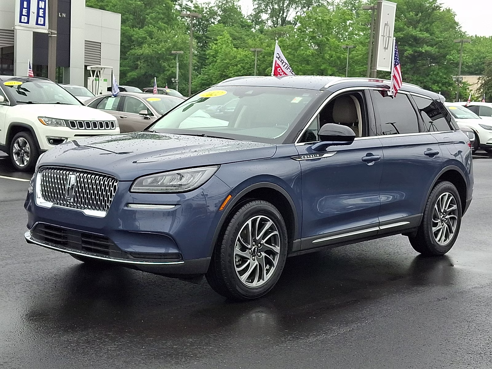 2022 Ocean Drive Blue Metallic Tinted Clearciat - AB Lincoln Corsair Standard AWD