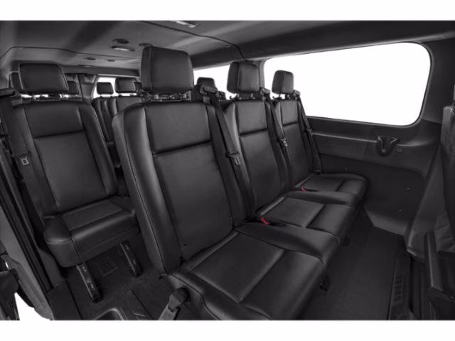 2023 White Ford Transit Passenger Wagon RWD Van