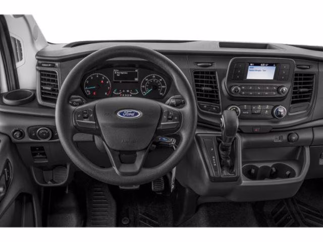 2023 White Ford Transit Passenger Wagon RWD Van