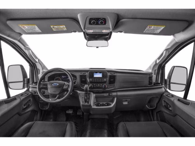 2023 White Ford Transit Passenger Wagon RWD Van
